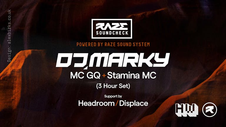 Raze Sound Check # 2 - DJ Marky, MC GQ & Stamina MC