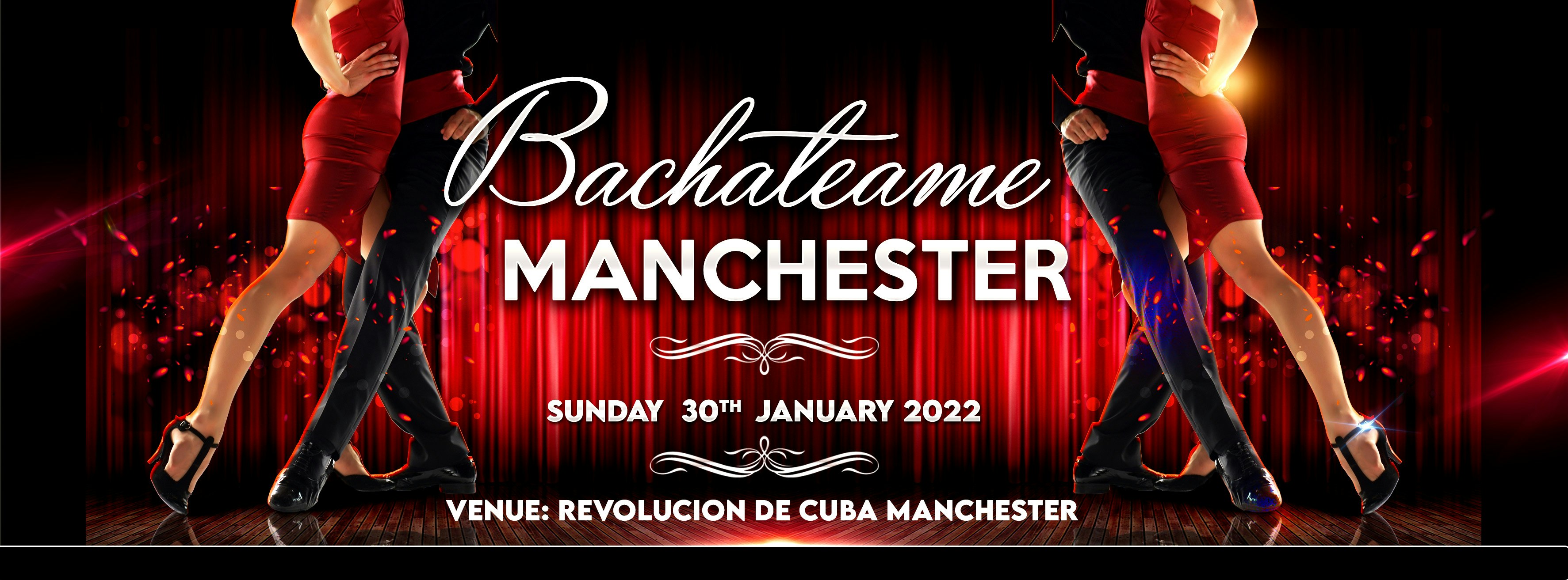 Bachateame Manchester – Sunday 30th January | Revolucion de Cuba
