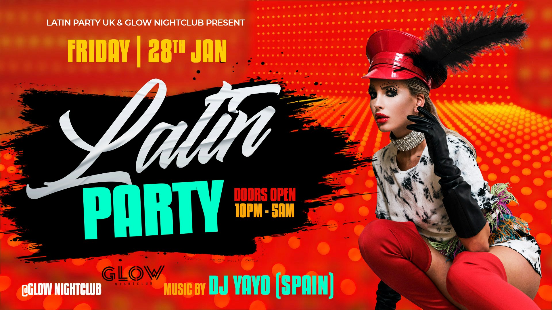 Latin Party  Lancaster: Friday 28th January