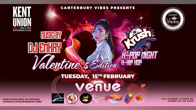 KRUSH - Valentine's K-POP Edition with Special Guest DJ EMKAY
