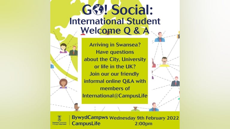 GO! Social: International Students Welcome Q&A