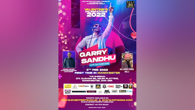 Garry Sandhu Live Concert 5th feb 2022
