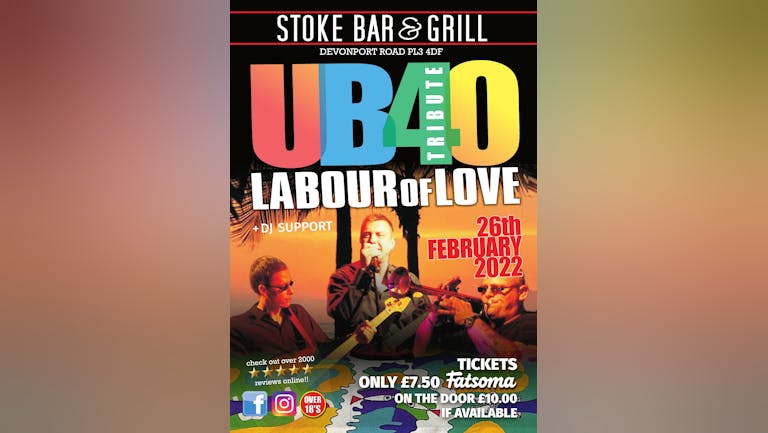 UB40 tribute Labour Of Love