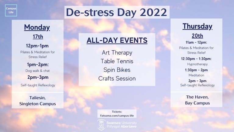 De-Stress Day - Bay Campus
