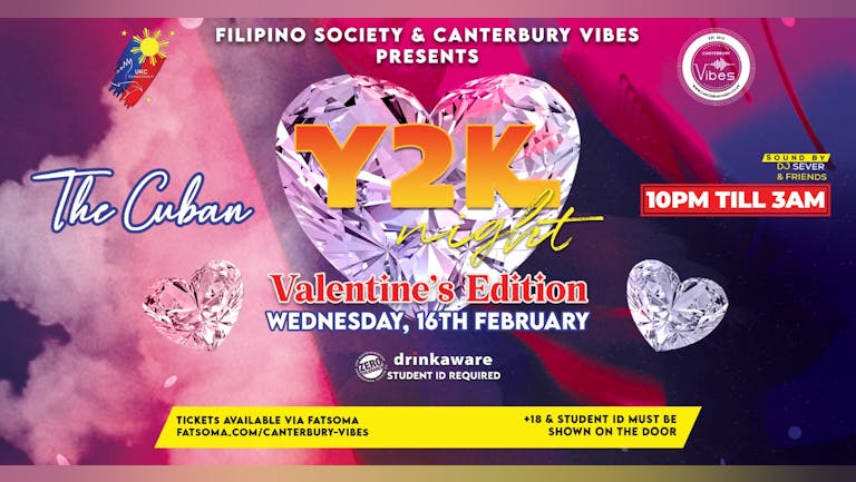 Y2K Party - Valentine's Edition @ The Cuban Canterbury