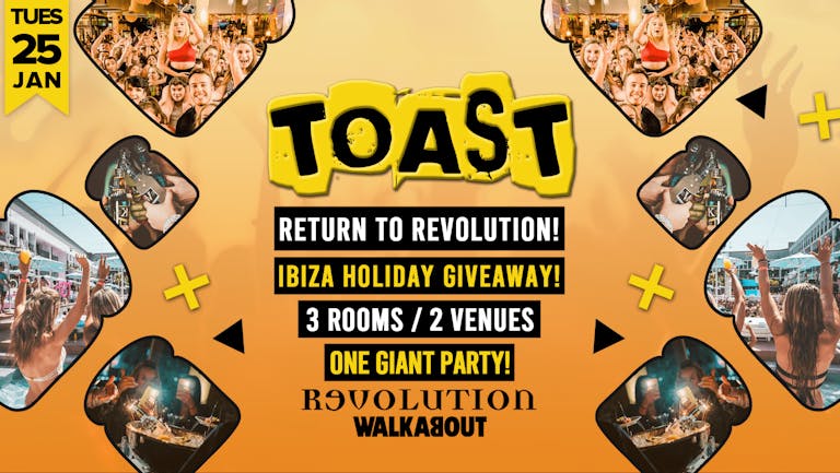 Toast • Ibiza Holiday Giveaway • Revolution & Walkabout
