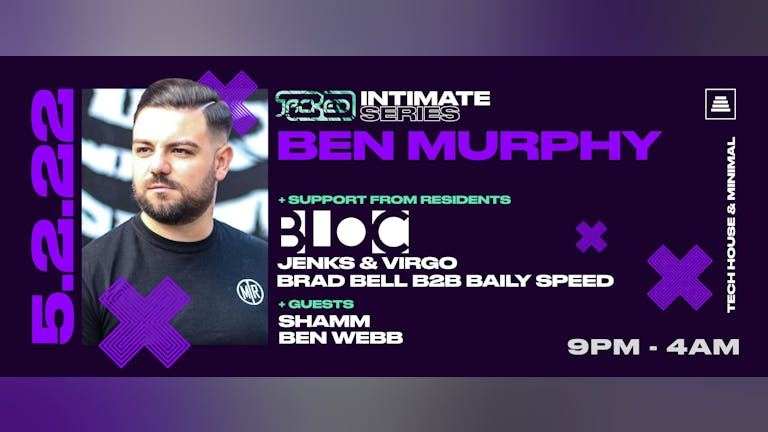 JACKED w/BEN MURPHY @ VOID | TICKETS ON SALE UNTIL 9PM - SOME SAVED FOR THE DOOR