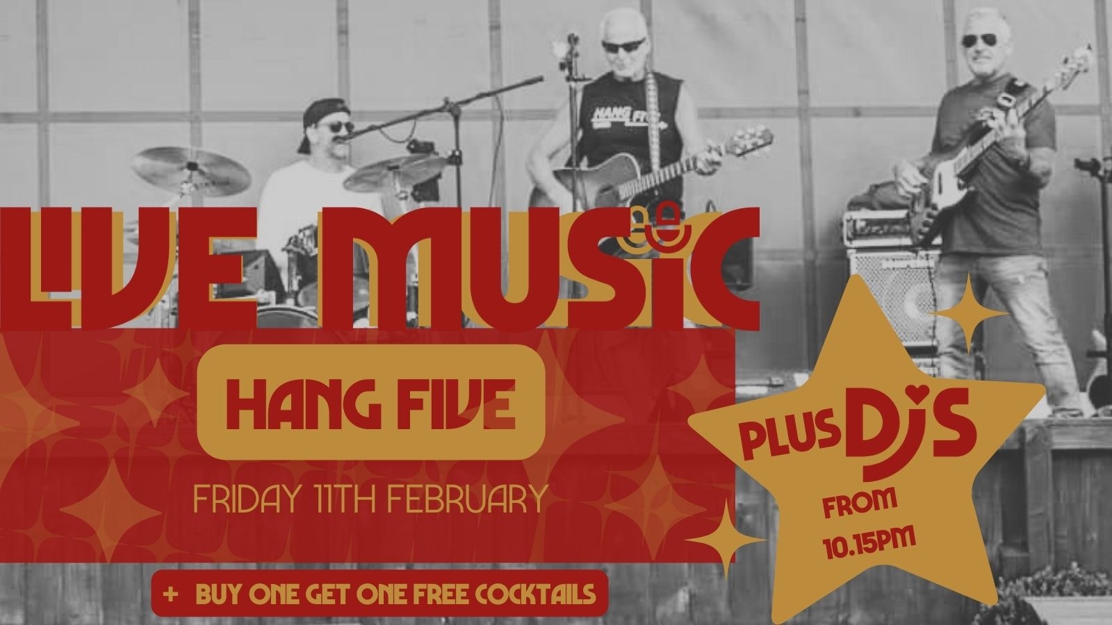 Live Music: HANG FIVE // Annabel’s Cabaret & Discotheque, Plymouth