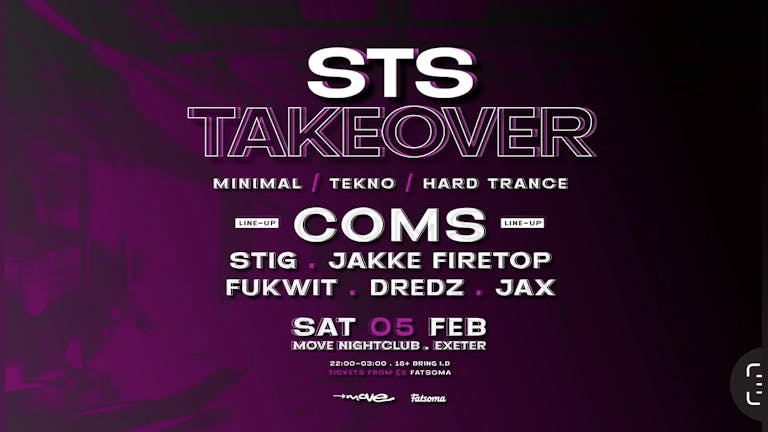 Sts takeover with Coms 