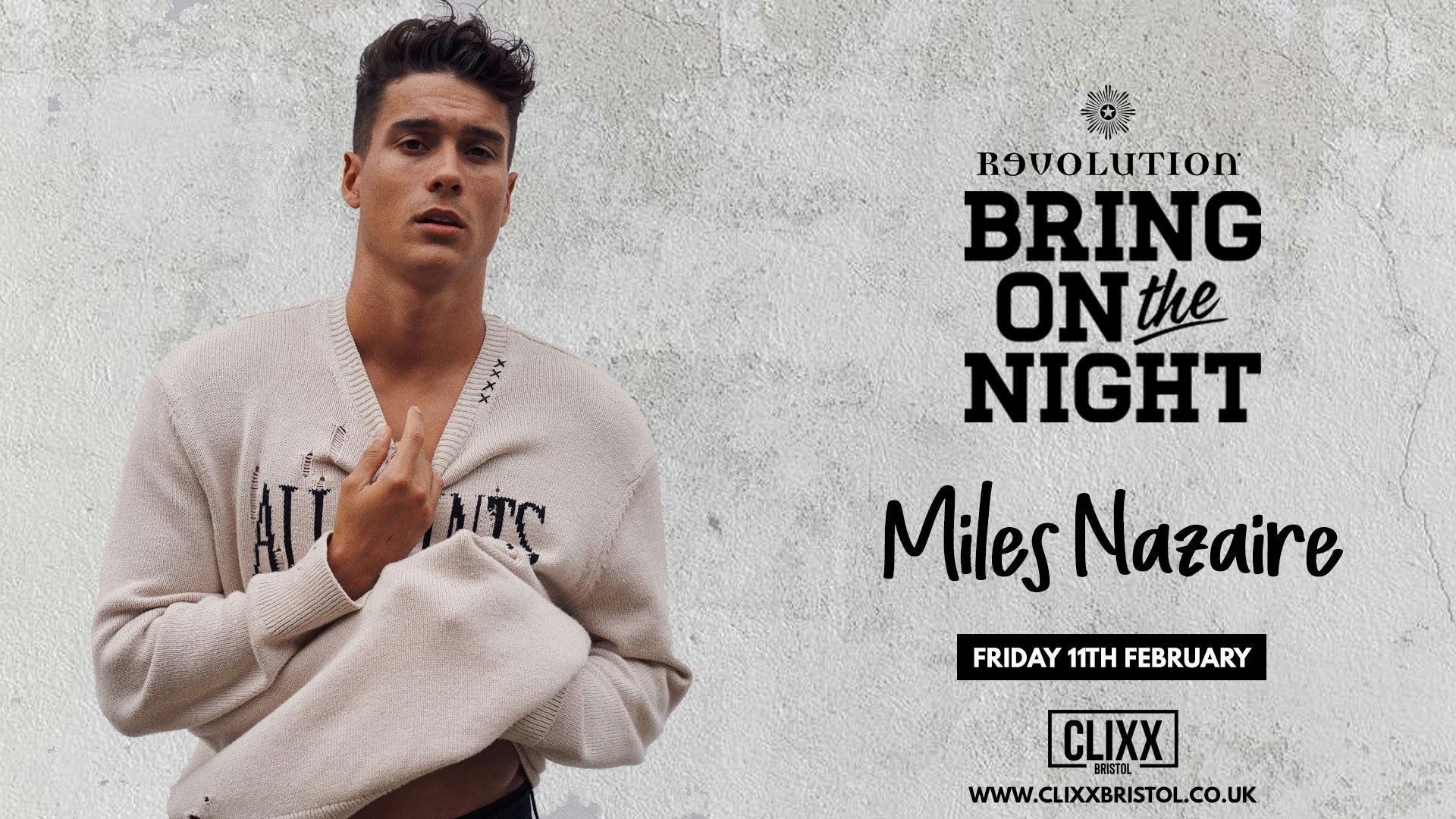 Bring On the Night – THE LAUNCH w/ Miles Nazaire – TONIGHT