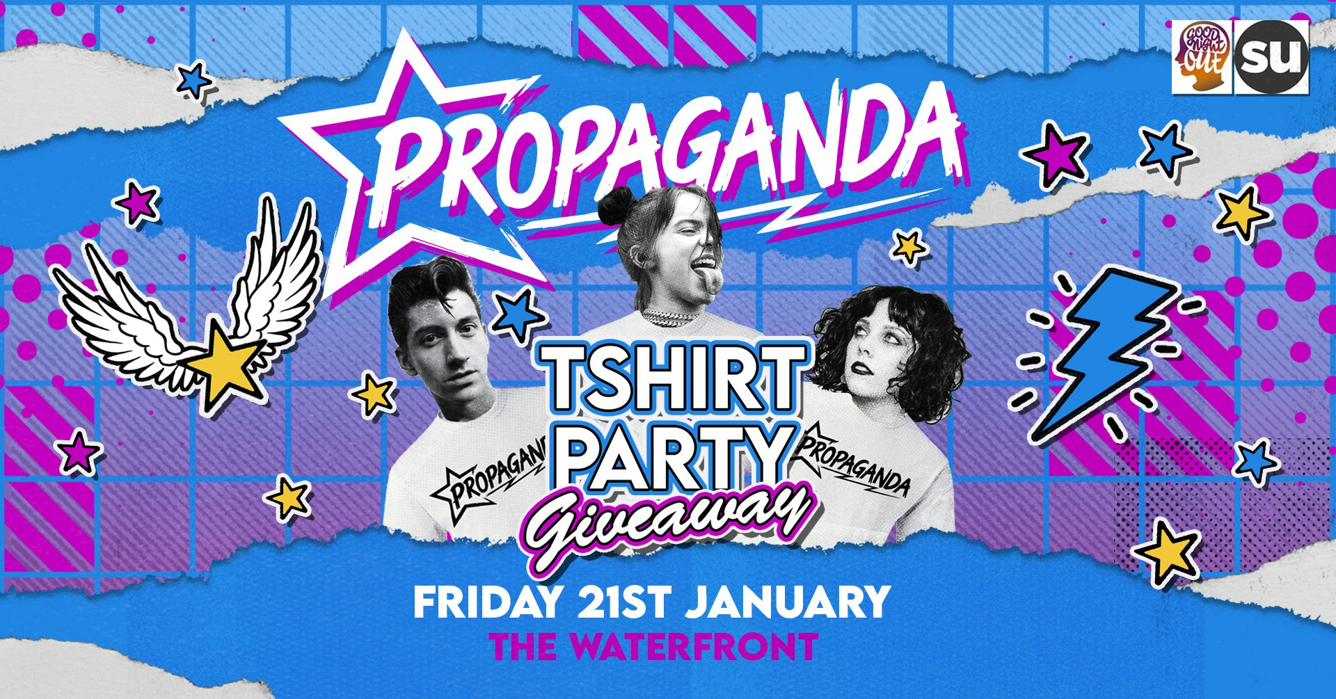 TONIGHT! Propaganda Norwich – T-shirt Giveaway Party!