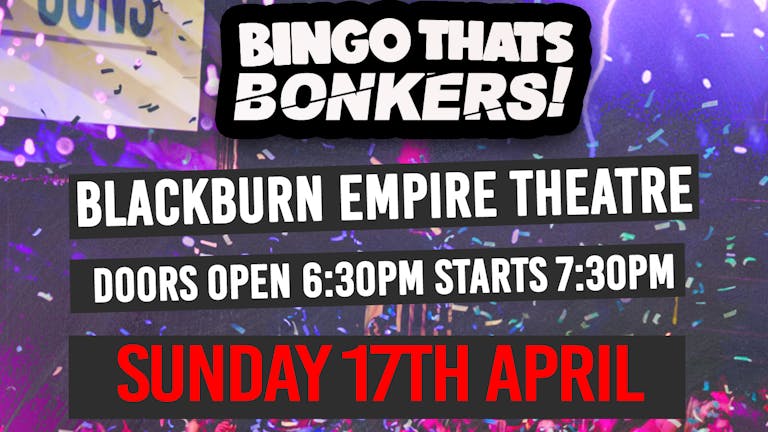 Bingo Thats Bonkers Blackburn