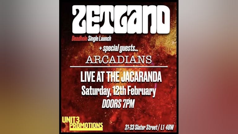 Zetland @ The Jacaranda Basement 