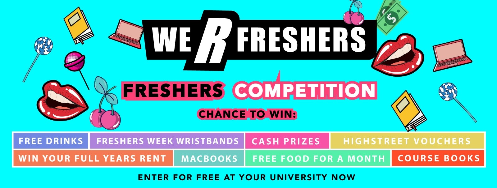 Lancaster – We R Freshers Competition 2022 – Enter Now!