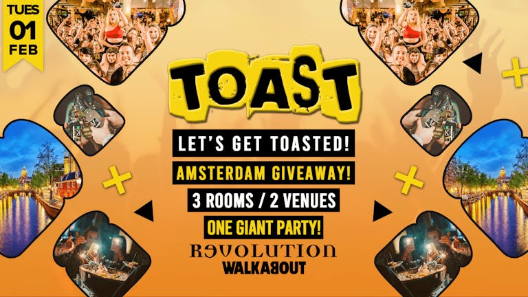Toast • Amsterdam Giveaway • Revolution & Walkabout