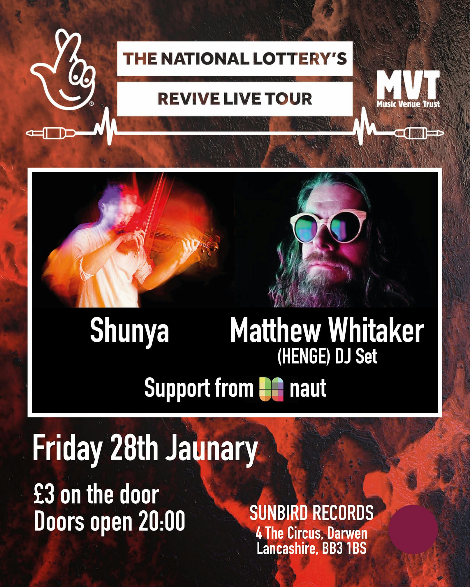 Shunya + Matthew Whitaker (HENGE) DJ set + Naut