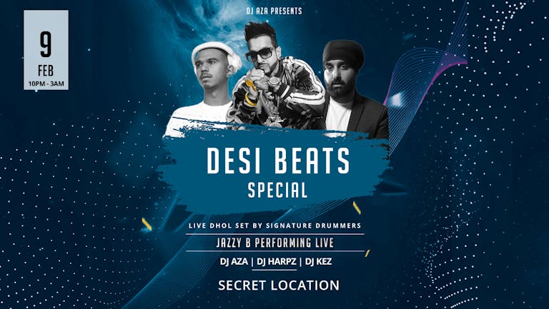 [FINAL TICKETS] Desi Beats Special - Jazzy B Performing Live