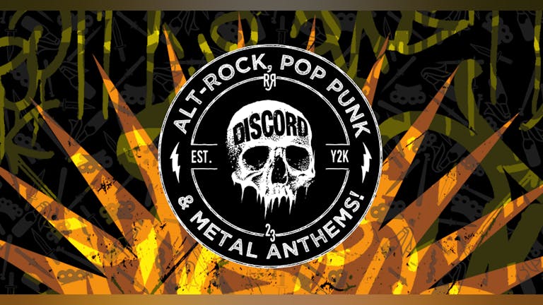 DISCORD - Alt-Rock, Pop Punk & Metal Anthems! at Moles, Bath on 2nd Feb  2022 | Fatsoma