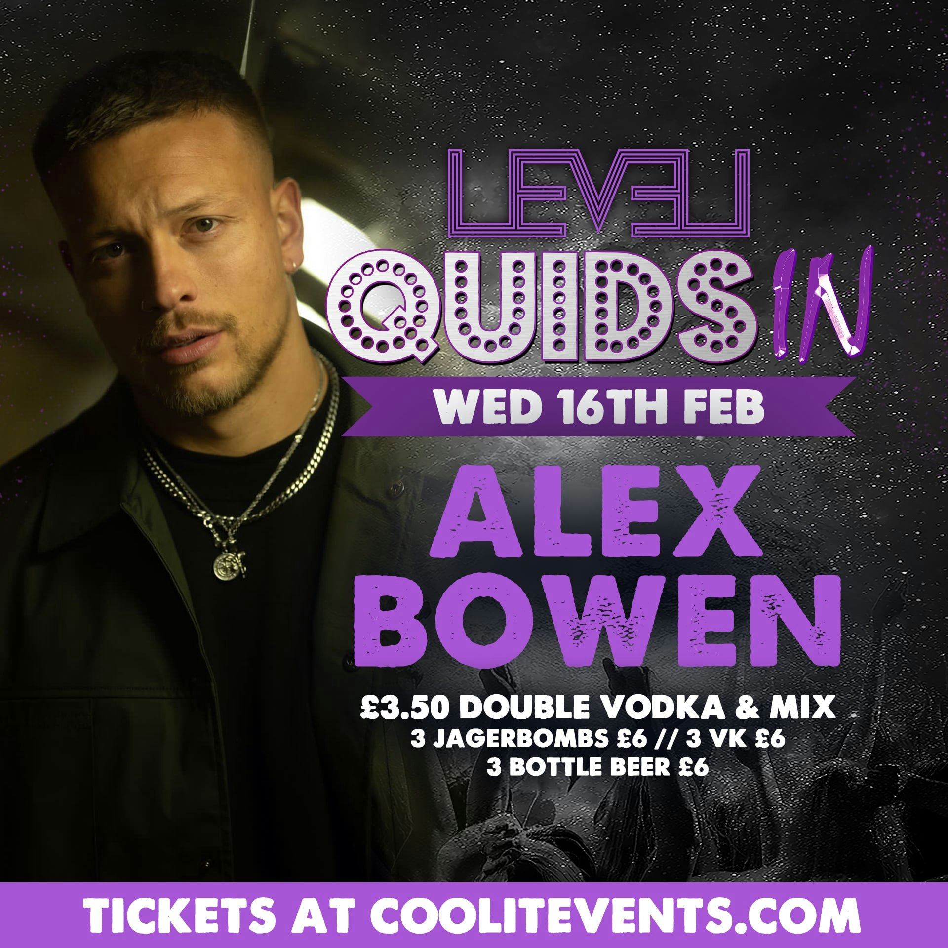 Quids In Wednesdays : Alex Bowen