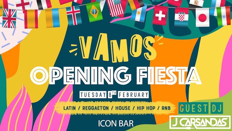 !VAMOS  - Opening Fiesta 2022 SOLD OUT| Reggaeton x Baile Funk | Guest DJ : J CARSANDAS