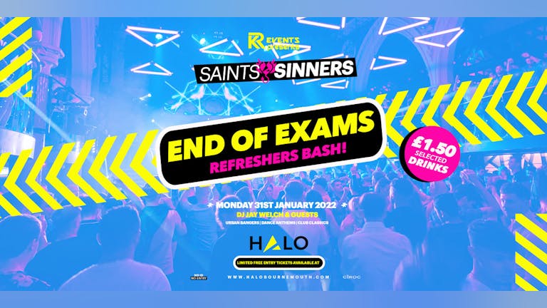 Saints & Sinners: END OF EXAMS!!!