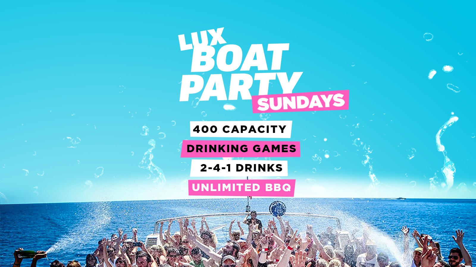Malia Lux Boat Party