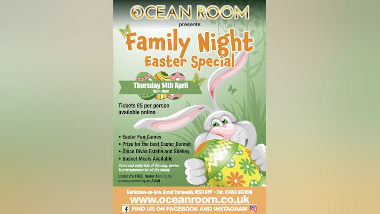 FAMILY NIGHT- EASTER SPECIAL!
