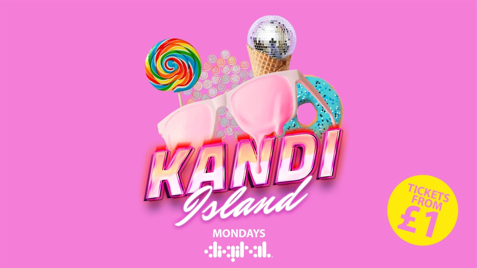 KANDI ISLAND REFRESHERS SOLD OUT – SPACE ON DOOR AFTER 12