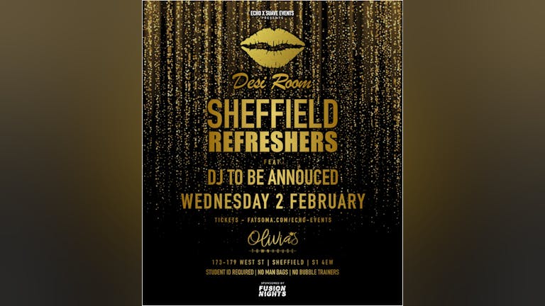 Desi Room - Sheffield Refreshers! 