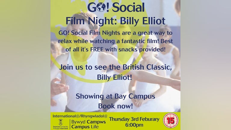 GO! Social: Film Night - Billy Elliot