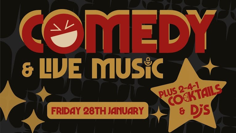COMEDY NIGHT + Live Music: RESTRICTED RISQUE // Annabel's Cabaret & Discotheque