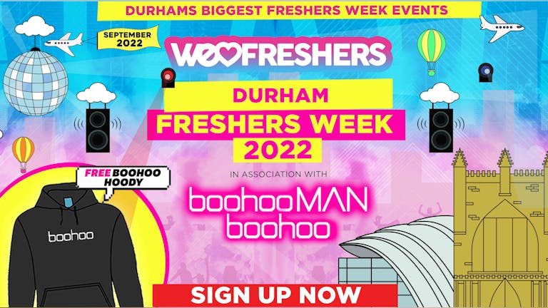 WE LOVE - Durham Freshers Wristband 2022! 