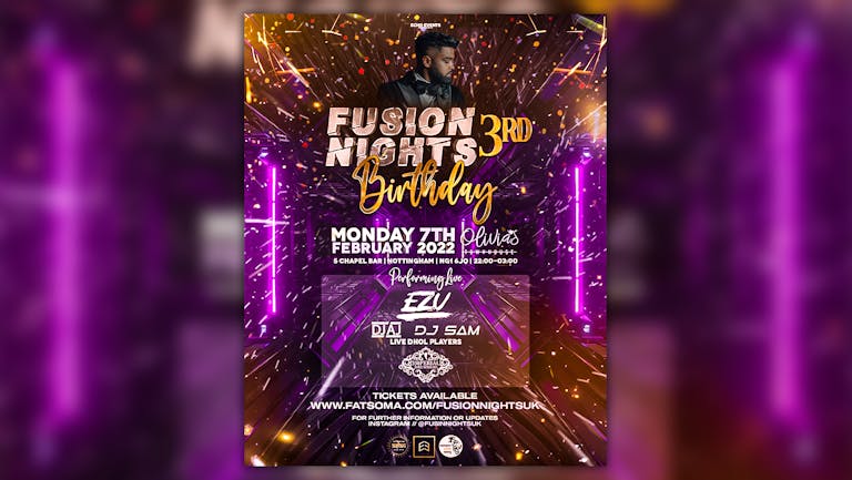 Fusion Nights 3rd Birthday - EZU LIVE PERFORMANCE 