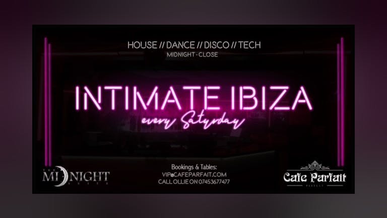 Intimate Ibiza @ Cafe Parfait