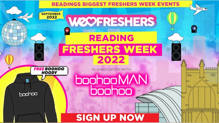 WE LOVE - Reading Freshers Wristband 2022! 