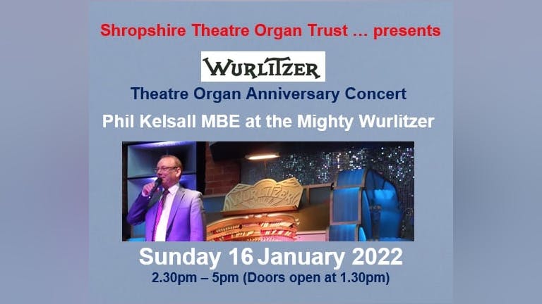 Wurlitzer Live Theatre Organ Concert