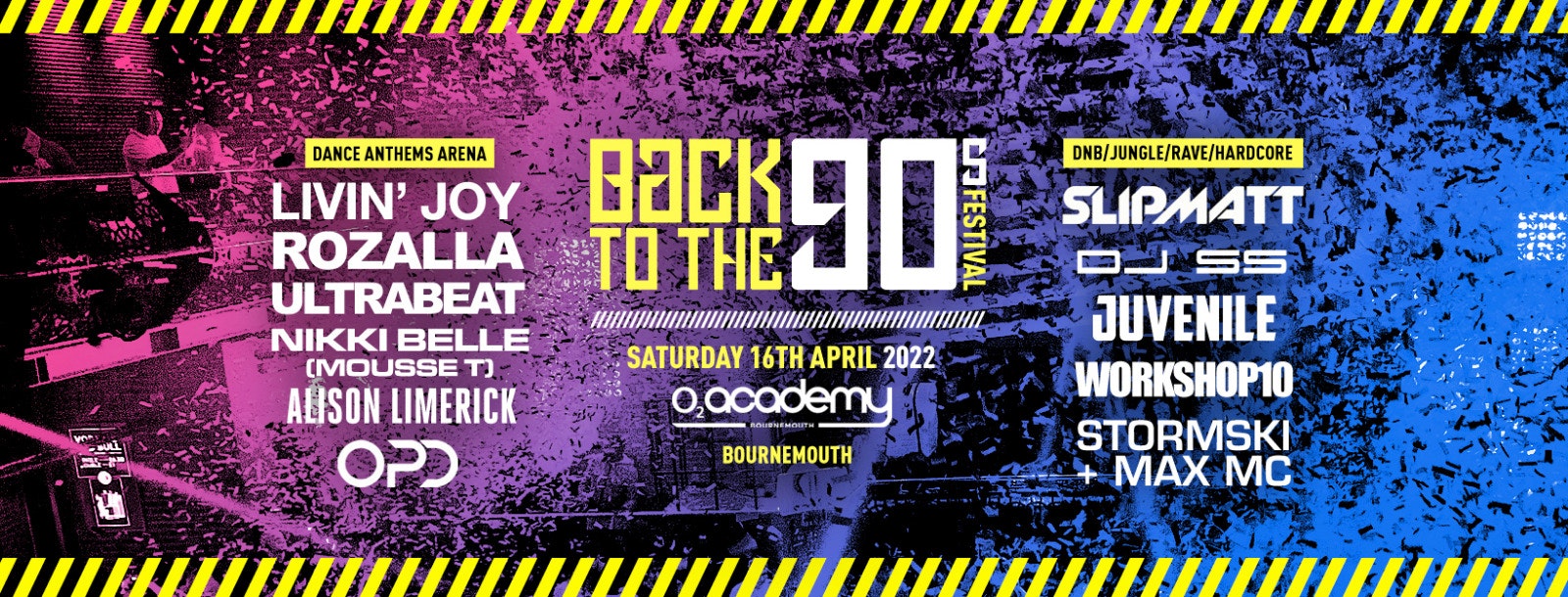 Back To The 90s Festival – Bournemouth [FINAL TICKETS!]