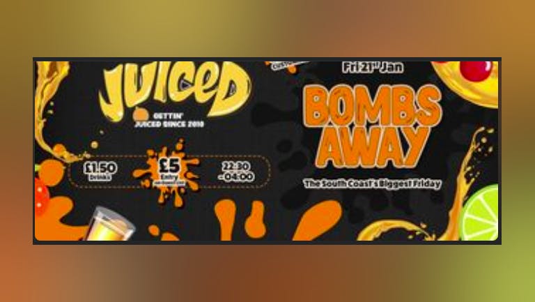 Juiced: Bombs Away! 500 JAGER BOMB GIVEAWAY