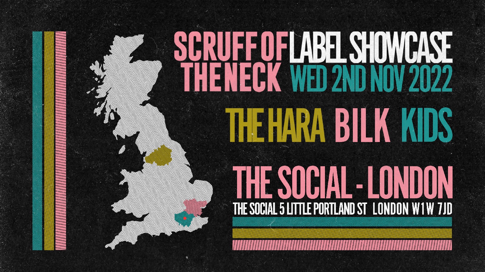 Scruff of the Neck Label Showcase | London, The Social