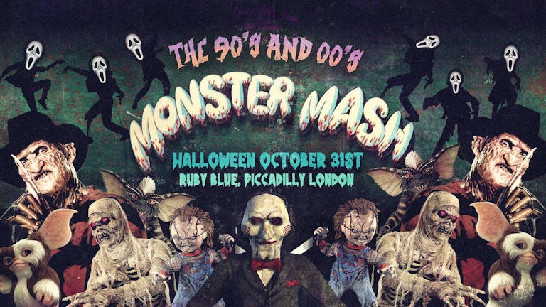 The Monster Mash 👻 90's and 00's Halloween Party #LondonHalloween2022