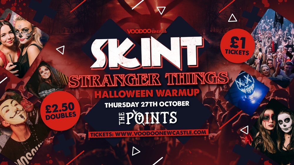 Skint Stranger Things – Halloween Warmup
