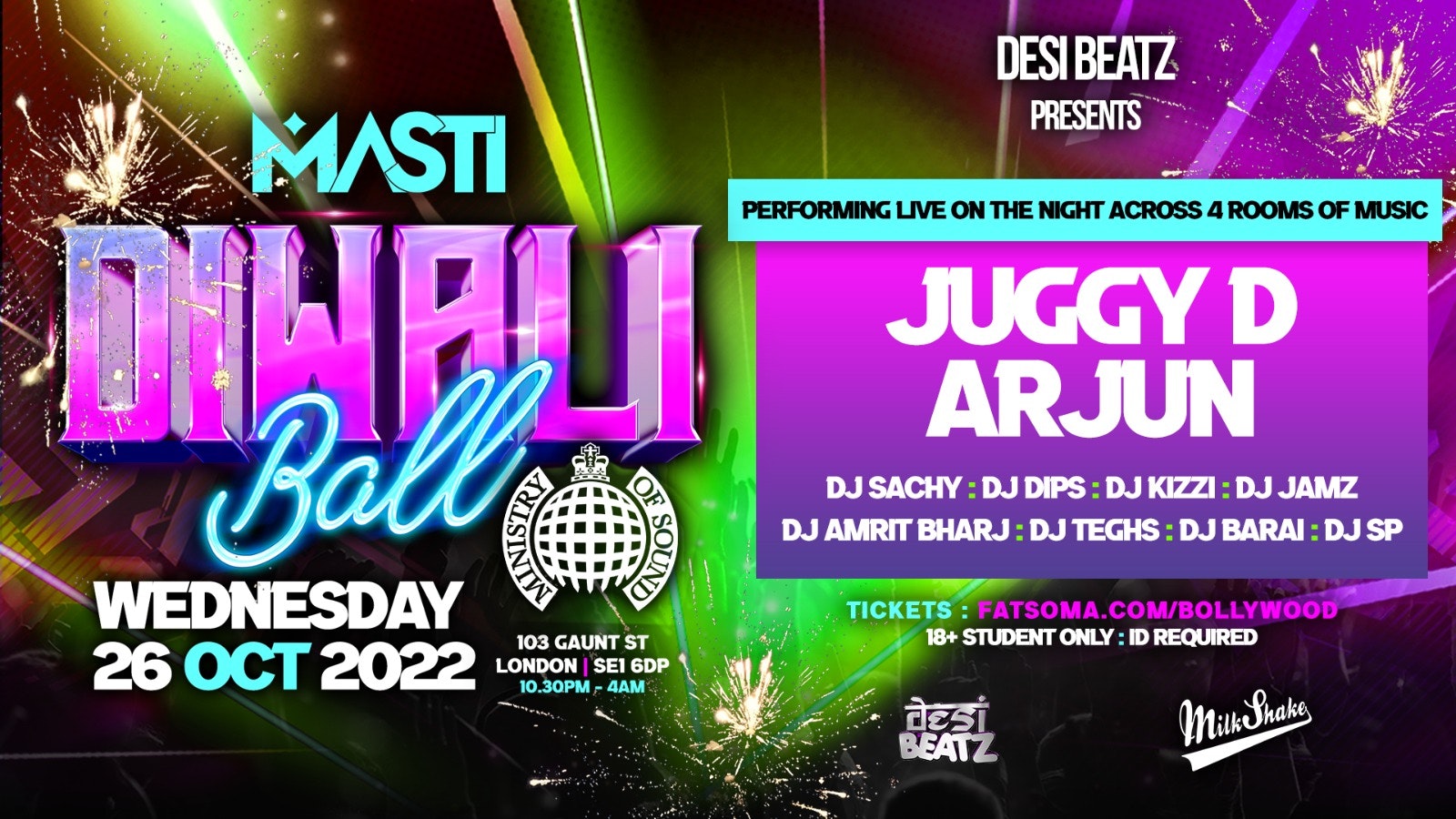 Desi Beatz presents MASTI :  DIWALI BALL 💃💃💃