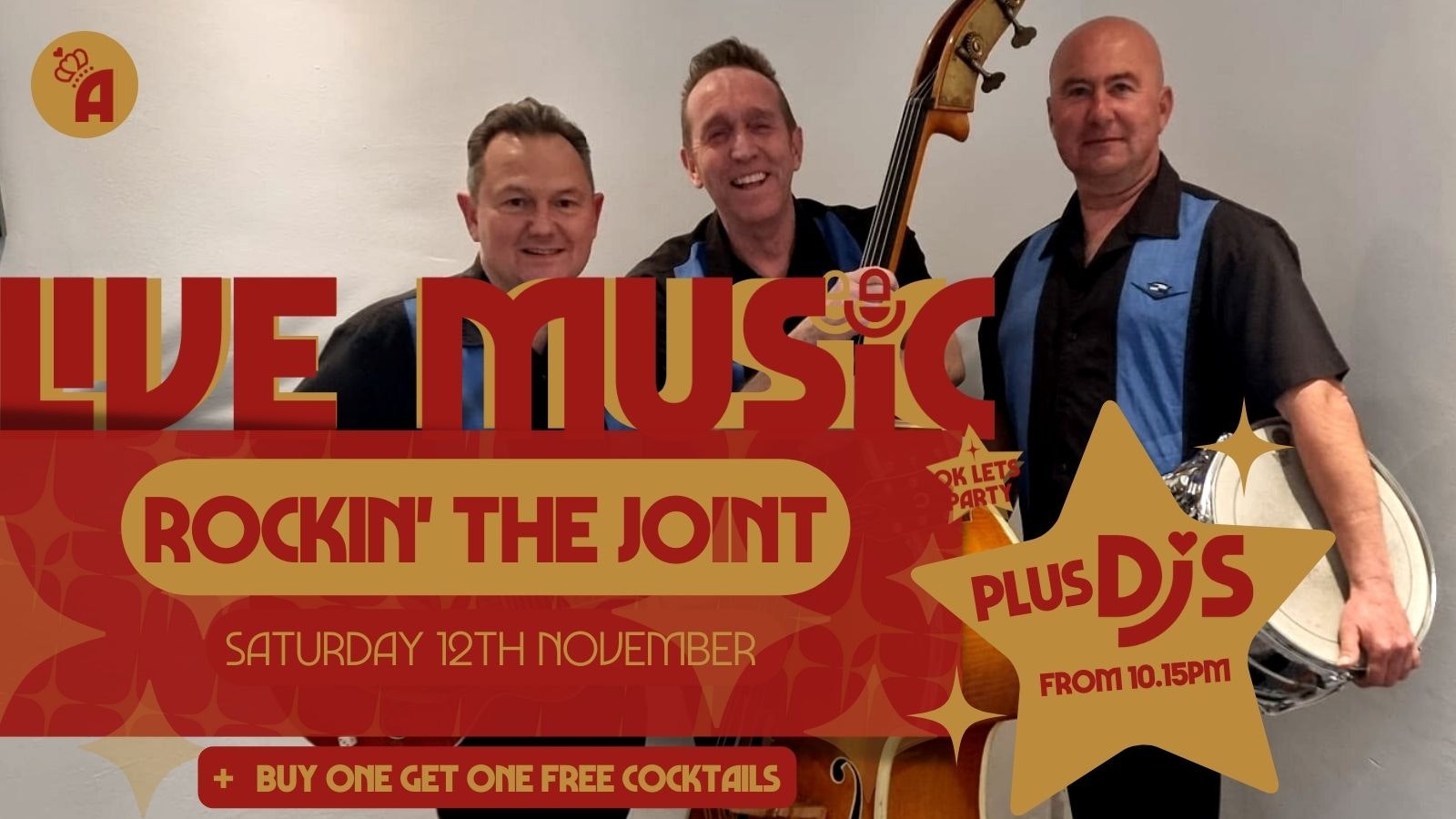 Live Music: ROCKIN’ THE JOINT // Annabel’s Cabaret & Discotheque