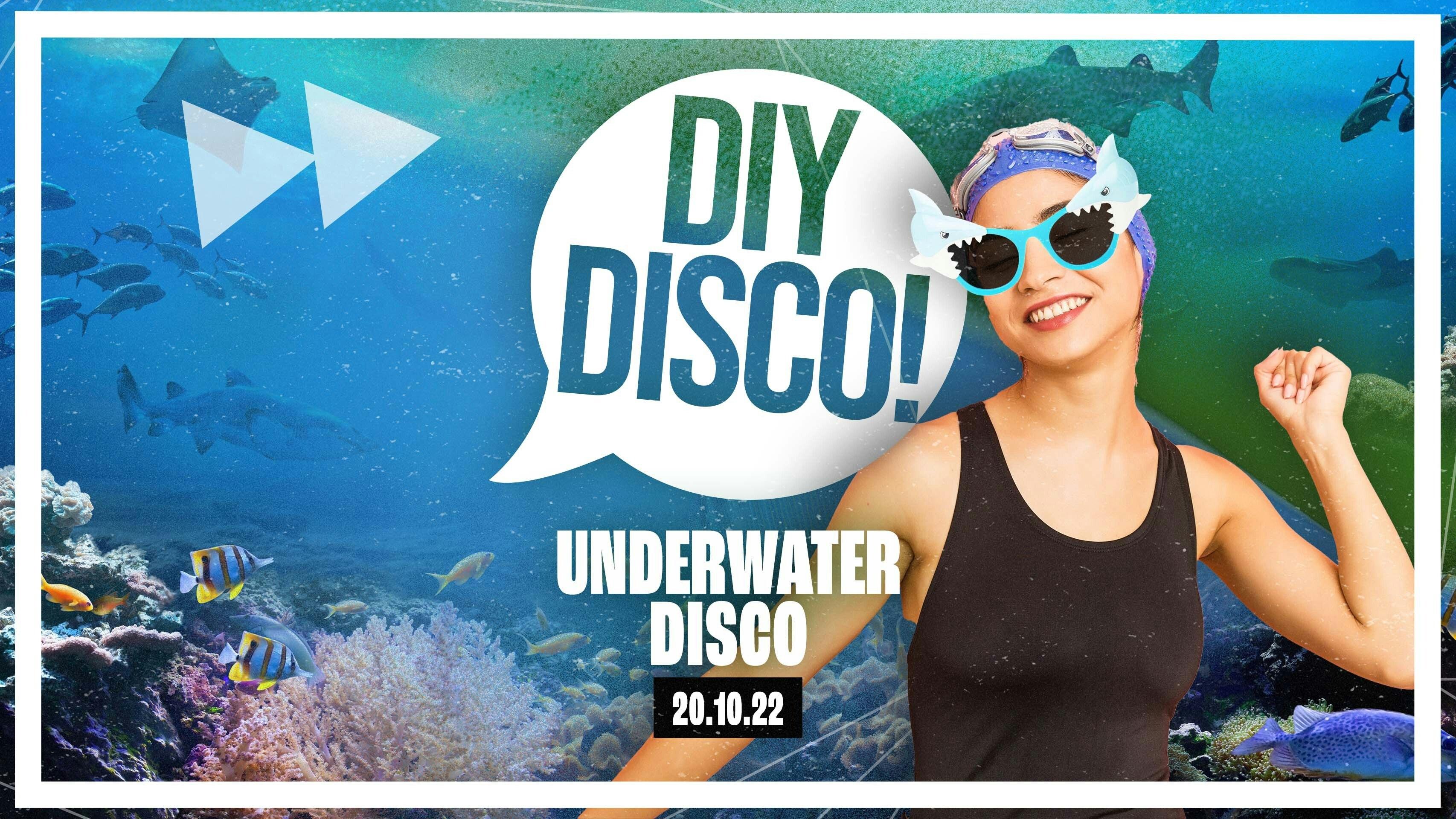 DIY “UNDER THE SEA” DISCO – SHARK GLASSES TAKEOVER