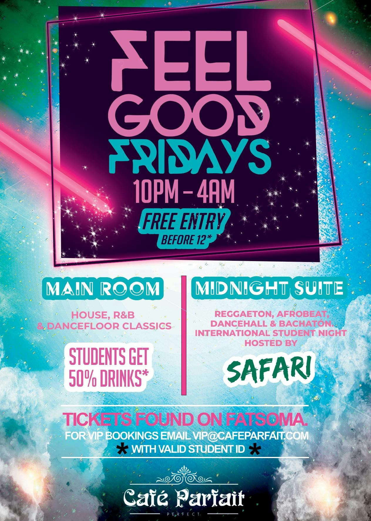 Feel . Good . Friday @ Cafe Parfait