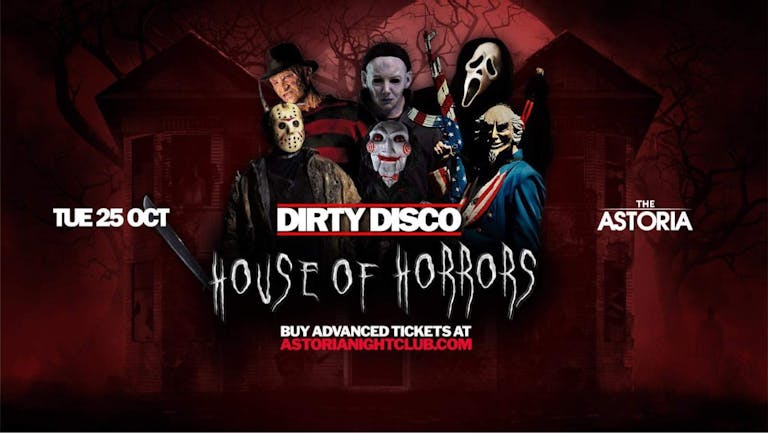 Dirty Disco  Halloween Special Portsmouth’s biggest mid-week club night
