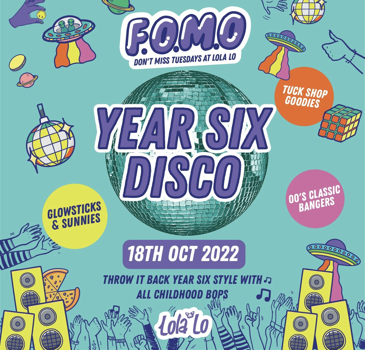 YEAR 6 DISCO 💗🛼💿- Tuesday 18th October