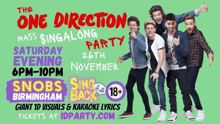 The One Direction (Saturday Evening) Singalong Party
