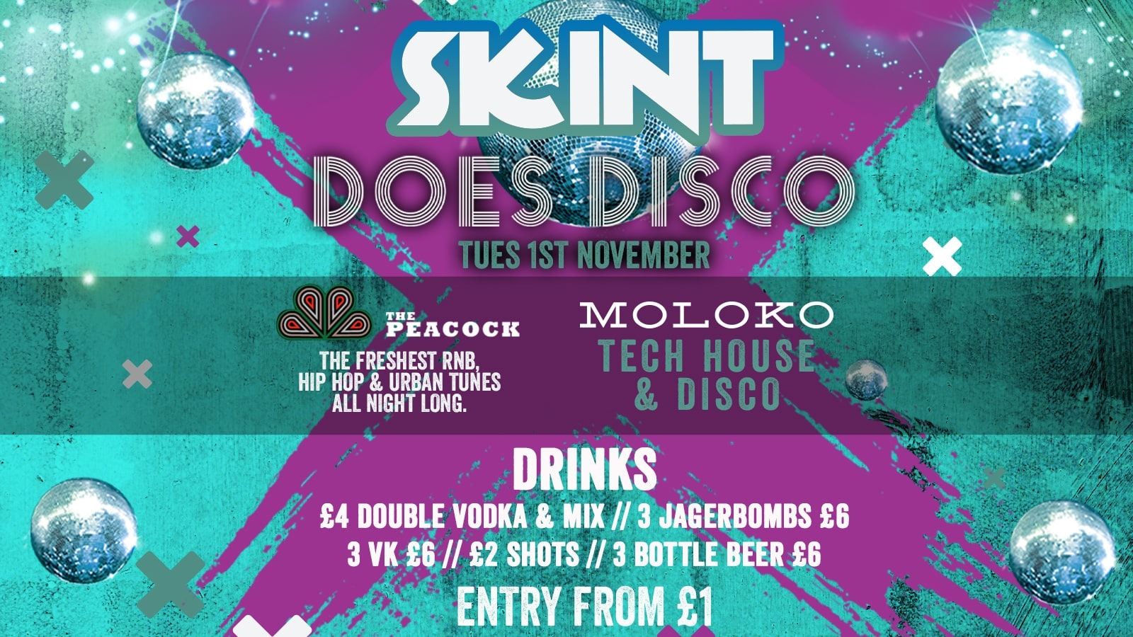 SKINT Tuesdays : SKINT DOES DISCO