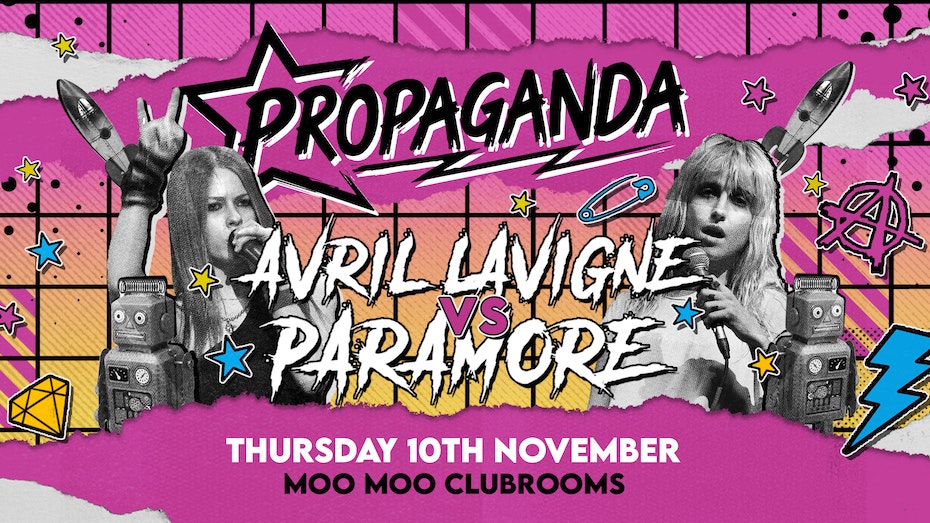 Propaganda Cheltenham – Avril vs Paramore